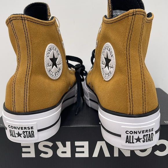 Converse WMNS CTAS LIFT HI
DARK SOBA/WHITE/BLACK A13410C Platforms Sneakers - Picture 13 of 16